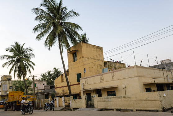 Une rue de Madras