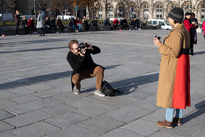 Les gestes du photographe
